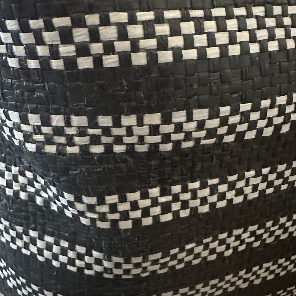 Kate Spade Black and White Striped Tote - Picture 5 of 15